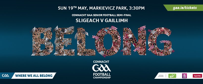 🚨 COMPETITION TIME! 🚨

Like and Retweet this tweet to win two tickets to <a href="/sligogaa/">Sligo GAA</a> v <a href="/Galway_GAA/">Galway GAA Official</a> in the Connacht SFC Semi Final!

🏟️Markievicz Park
📆 Sun, 19th May
🕰️3.30pm

Curtain raiser is the same two teams in the Connacht Junior SF, throw in 1pm

#GAABelong