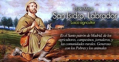 Twitter 上的 José A. Echevarria："Día 15 mayo San Isidro Labrador, patrón de la ciudad de Madrid. ¡Felicidades a todos los madrileños! https://t.co/IZEHSBivDH" / Twitter