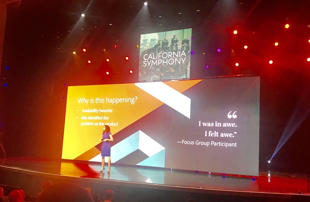 FJM8's tweet photo. Aubrey Bergauer, Exec Director of the California Symphony on listening to your customers - and being open to the feedback. Great story Aubrey- thank you for sharing it with us. https://t.co/QI8fAiMBAV