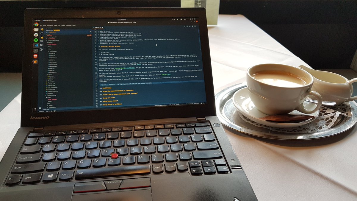 Michel Weststrate The Game Is On Will My Grosse Tasse Kaffee Be Empty Before Finishing The First Draft Of The Mst Gql Readme