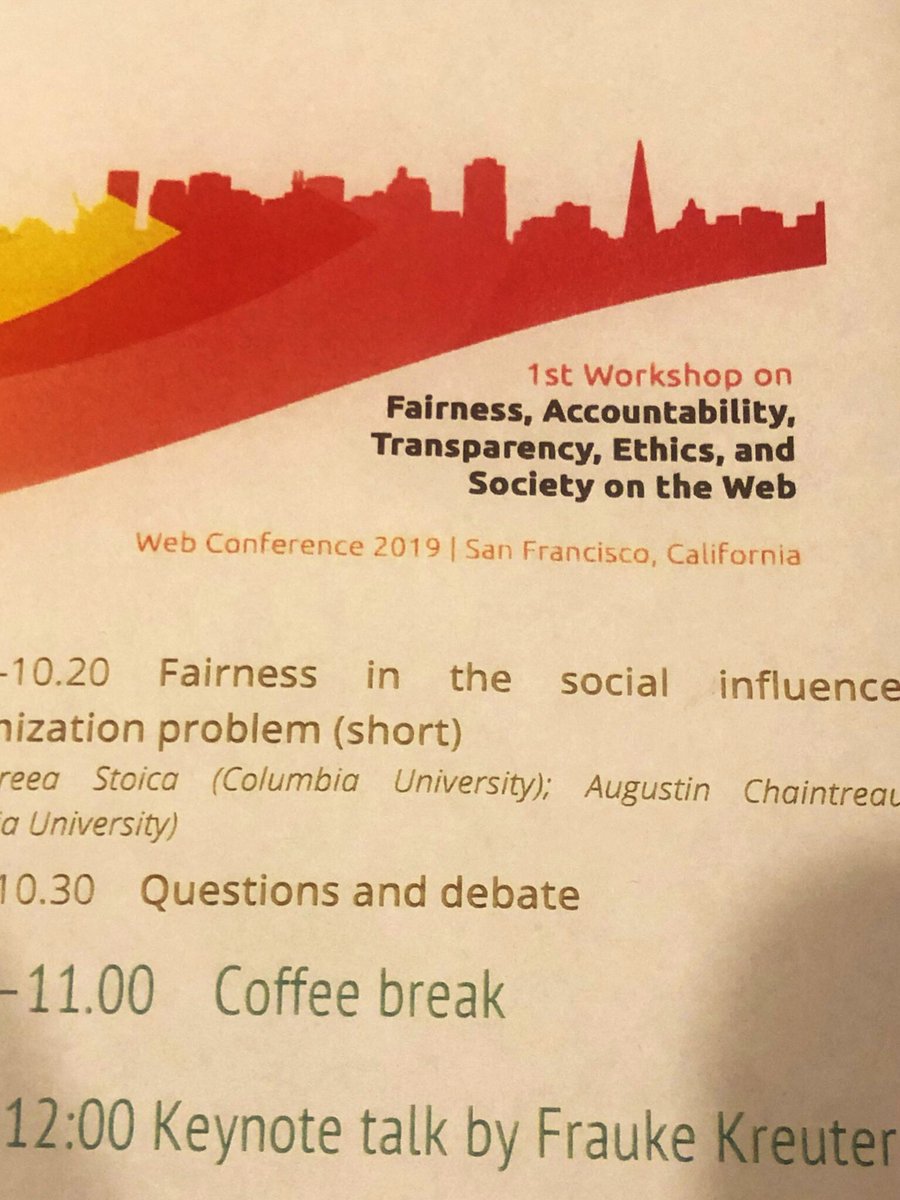 __lucab's tweet image. #FATES workshop at @TheWebConf #TheWebConference