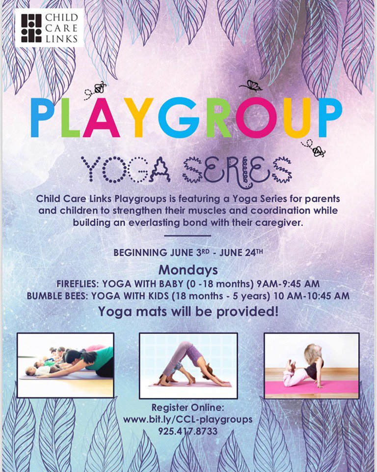 BeHively's tweet image. Playgroups: Yoga Series coming in June! 🧘‍♀️✨

#yogawithbaby #yogawithkids #ChildCareLinks