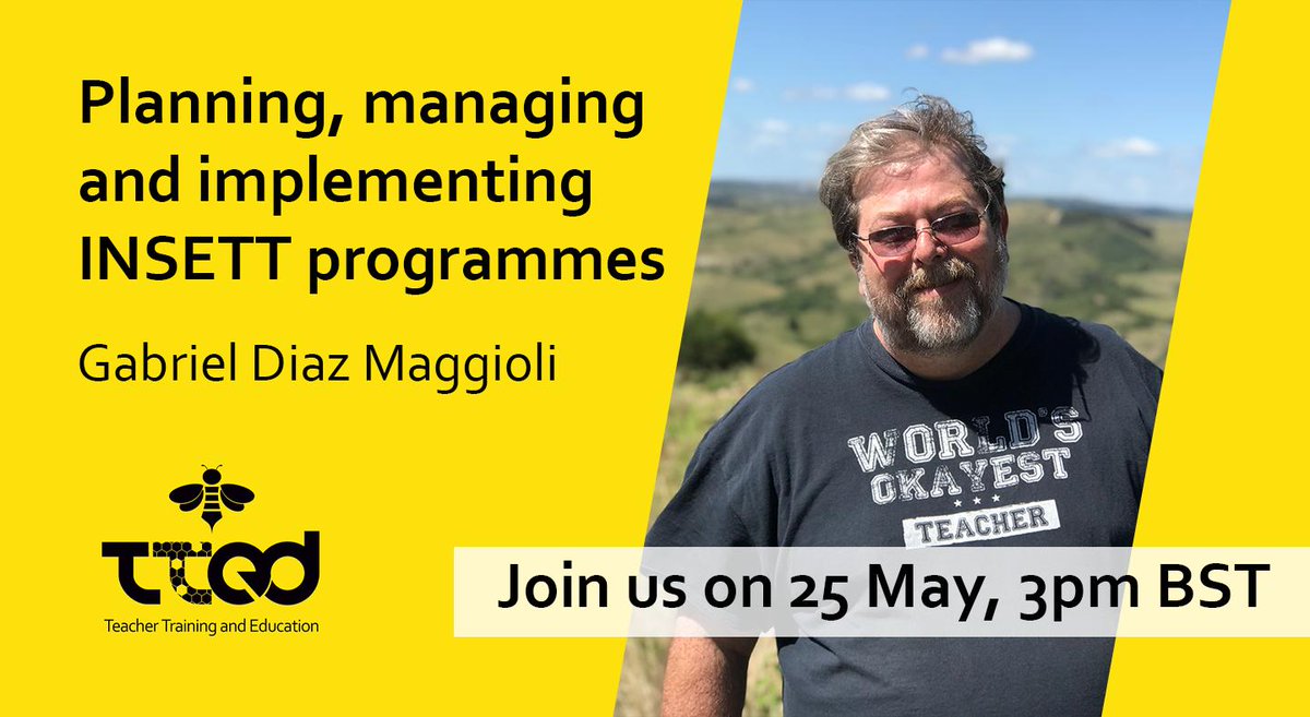 Don't miss our next webinar, with <a href="/GabrielDiazMagg/">Gabriel Diaz Maggioli</a> on 25 May! Join here: bit.ly/TTEdSIG-webina… #ELT #TESOL #teachereducation #IATEFL