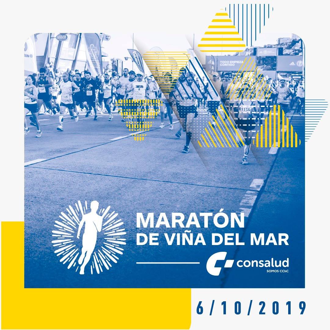 ¡Inscripciones abiertas! Entra a maratonvina.cl
Ojo 👀 
✔ Si eres cliente de Isapre Consalud tienes un descuento especial