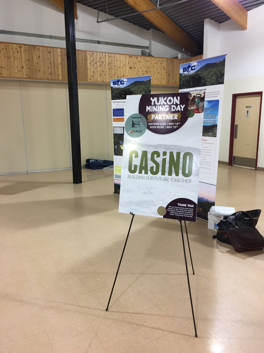 Casino is very proud to support #YukonMiningDays at #WatsonLake