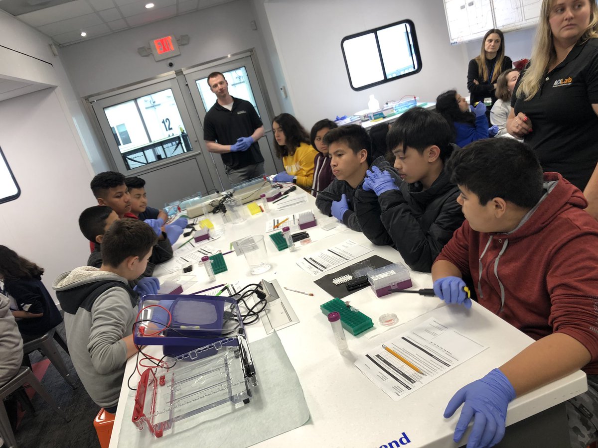 briangaines's tweet photo. I spy @MdBioJoe! Returning to his middle school to teach the next generation! @LearningUNDFTD #STEM @lms_fcps @fcpsnews @northropgrumman @tfsalgado https://t.co/2NLYje479g