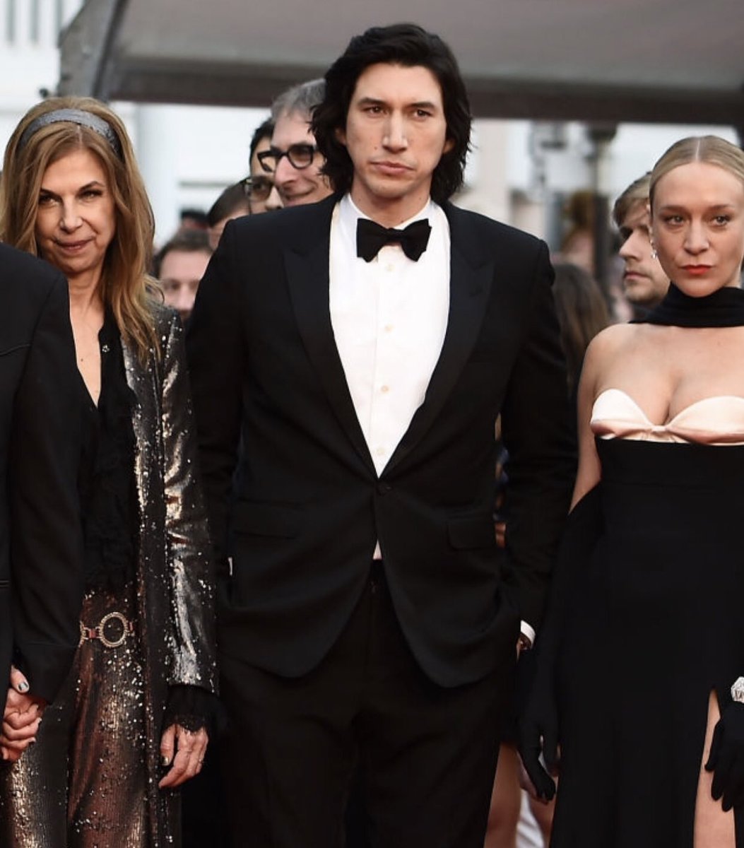 Sara Driver, Adam, and Chloƫ Sevigny on the red carpet ) adamdriver