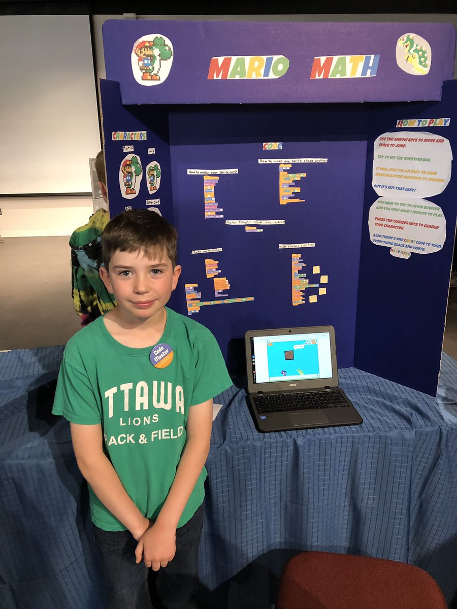isandewsmom's tweet image. Another great year of #CodingQuest @TLPCanada @newhalfmoonbay #kidswhocode @scratch @dewarstein