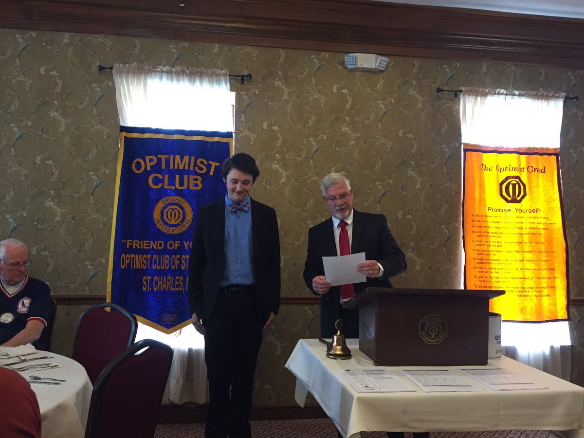 Honoring two of our finest seniors at the Optimist Club luncheon. #Scholarship ##SCSDunited