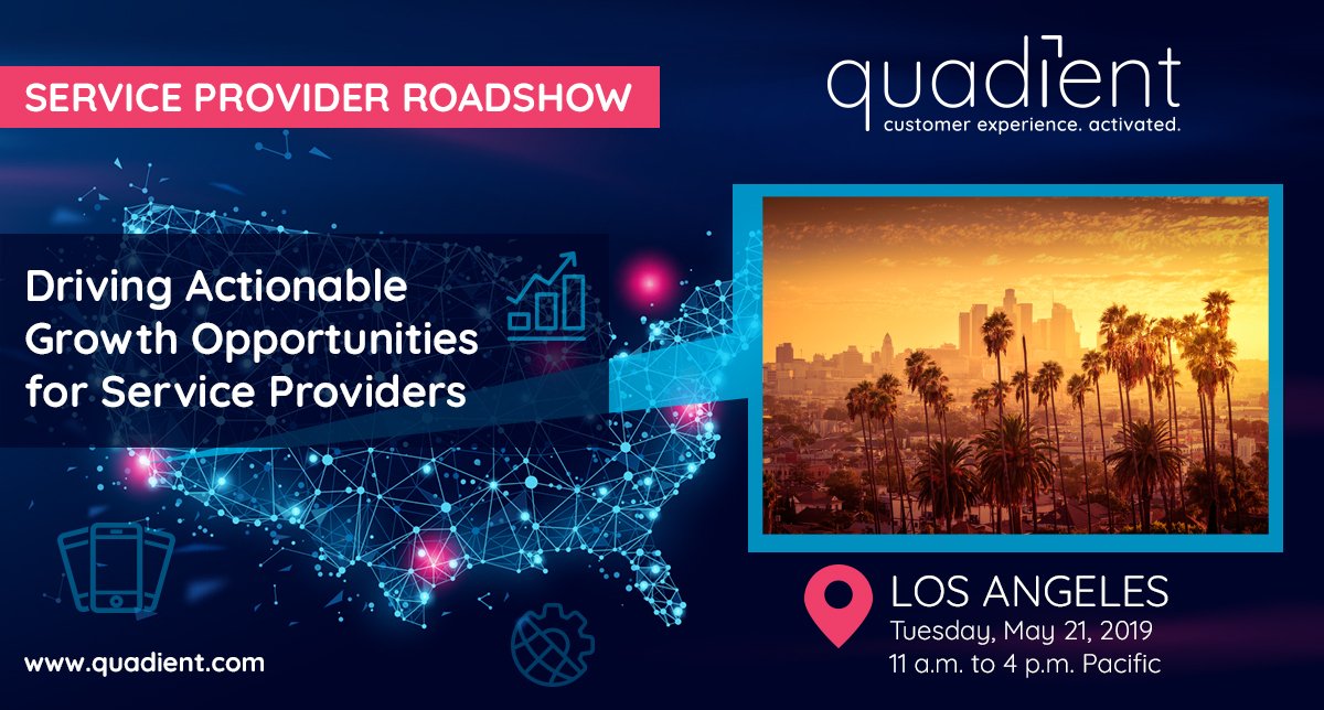 Quadient's tweet image. Join @Quadient in #LosAngeles for 'Driving Actionable Growth Opportunities for Service Providers' - We will focus on key areas of opportunity for growth, efficiency gains and managing costs within the organization: cx.quadient.com/l/68752/2019-0…