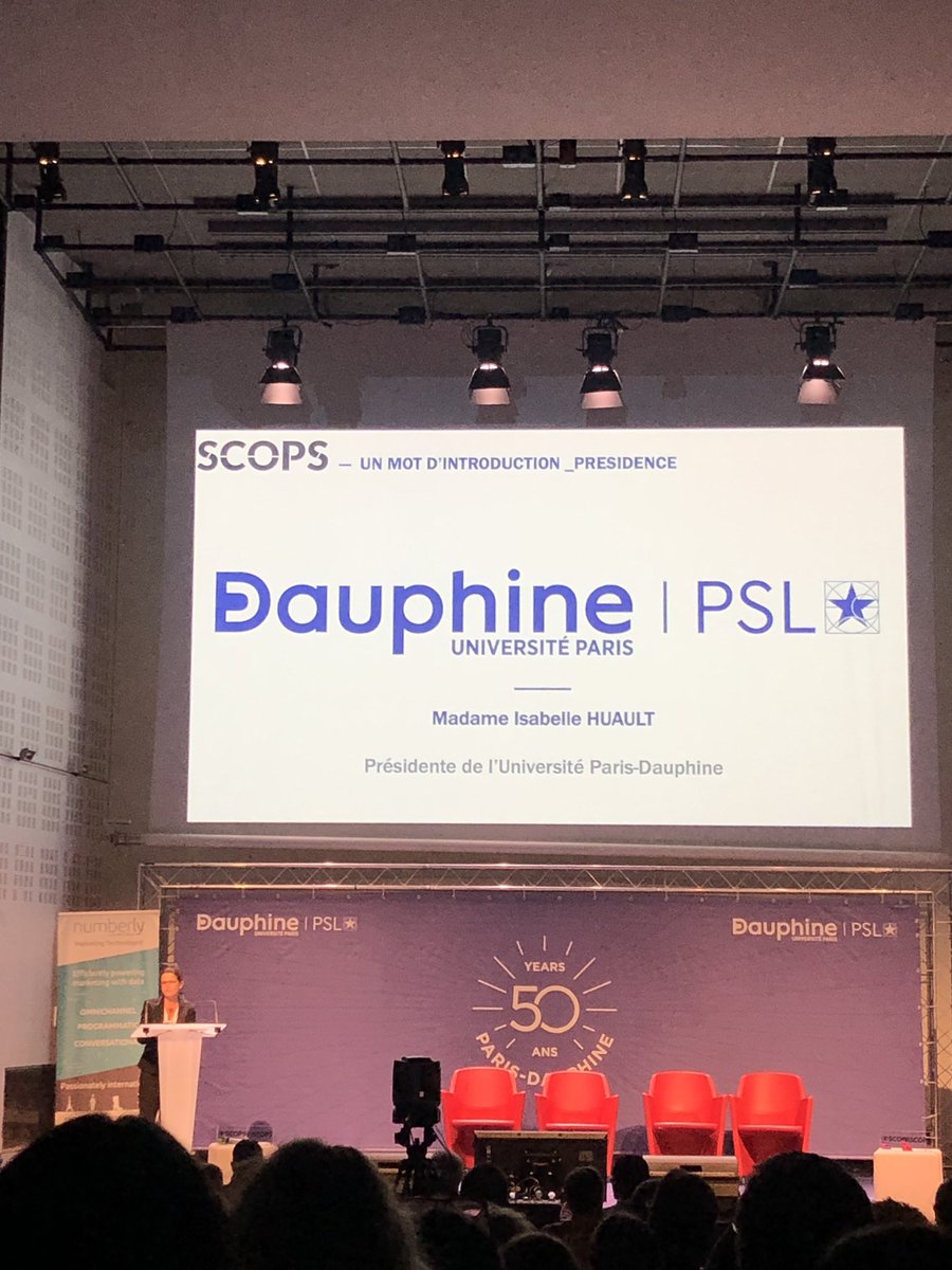 AntoineCbe's tweet photo. Très belle cérémonie des #SCOPS19 à @Paris_Dauphine avec de nombreuses innovations inspirantes pour le retail https://t.co/cU02l4Vw65