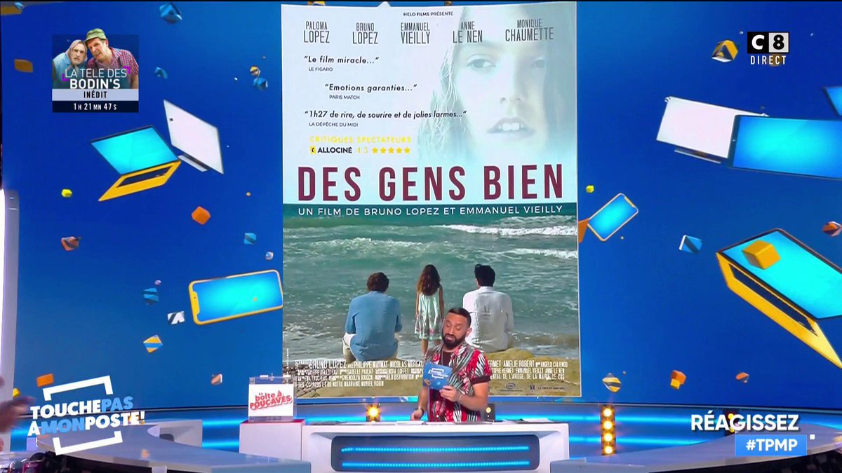 TBT9_W9's tweet photo. Allez voir le film #DesGensBien avec @AnneLeNenCOM dès demain au cinéma 🎬 #TPMP https://t.co/LyxG1e1JKZ