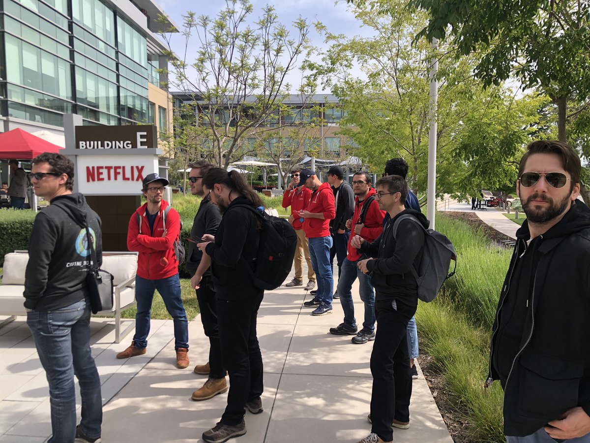 Ce matin, deuxième jour de la Learning Expedition #leznk2019 <a href="/ZenikaIT/">Zenika</a> chez Netflix. Thank you for welcoming us <a href="/netflix/">Netflix</a> <a href="/antoinegirbal/">Antoine Girbal</a>