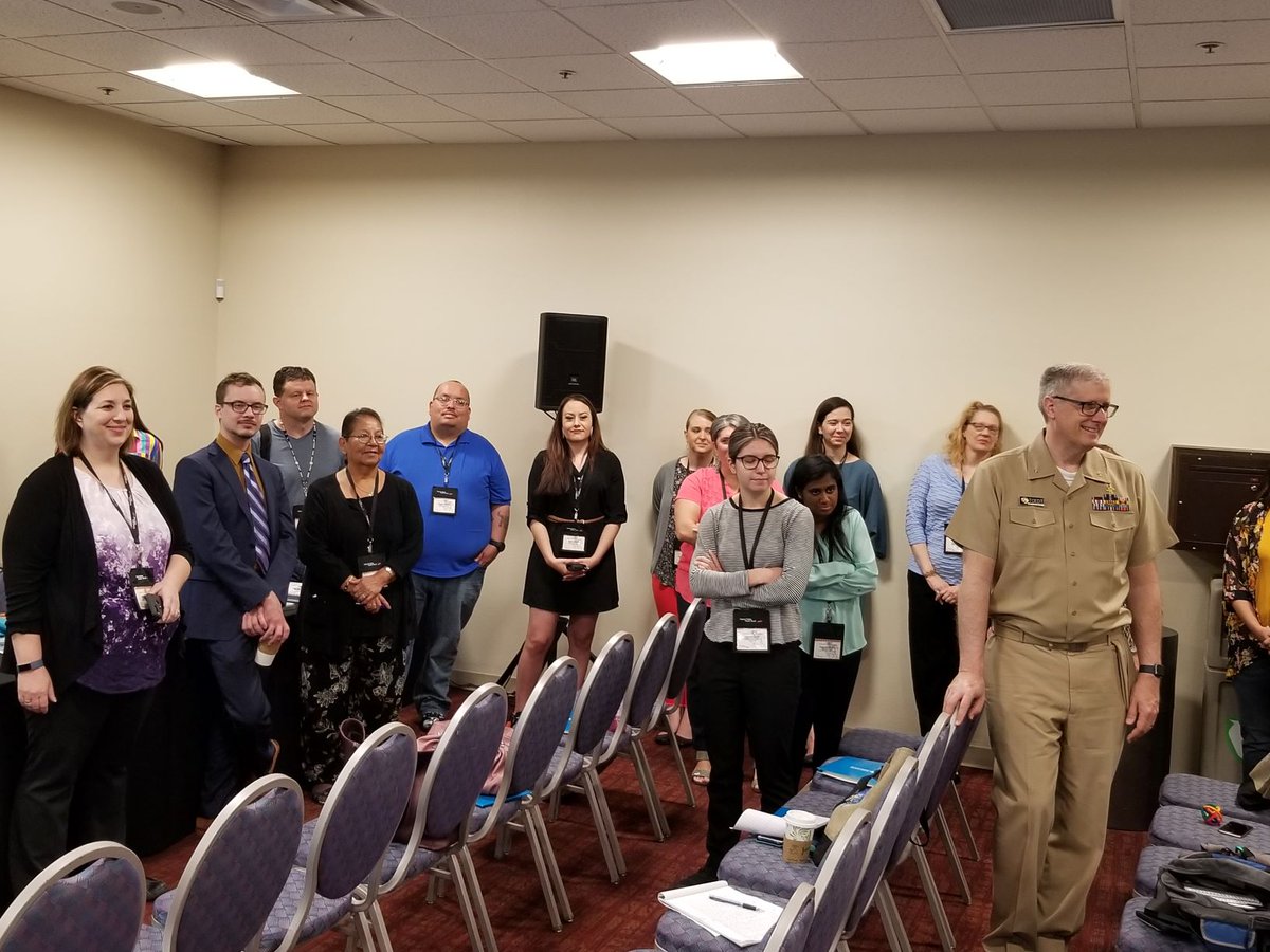 NIHB1's tweet photo. To encourage team building & shared experiences, attendees for a breakout session broke into groups according to their birth order-elderst, middle, youngest & only child. #NIHB #TPHS2019 #Nativehealth #ThisIsTribalPublicHealth https://t.co/psxK3RGDL8
