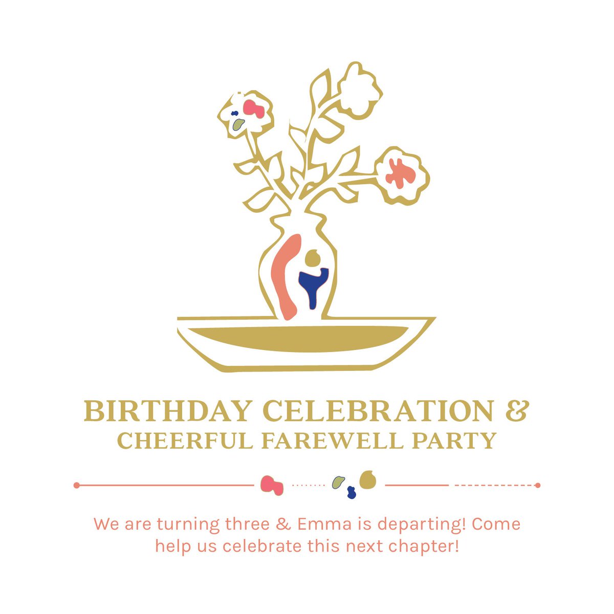 THIS SUNDAY! Wish Emma farewell and celebrate 3 years! - mailchi.mp/shophazelandro…