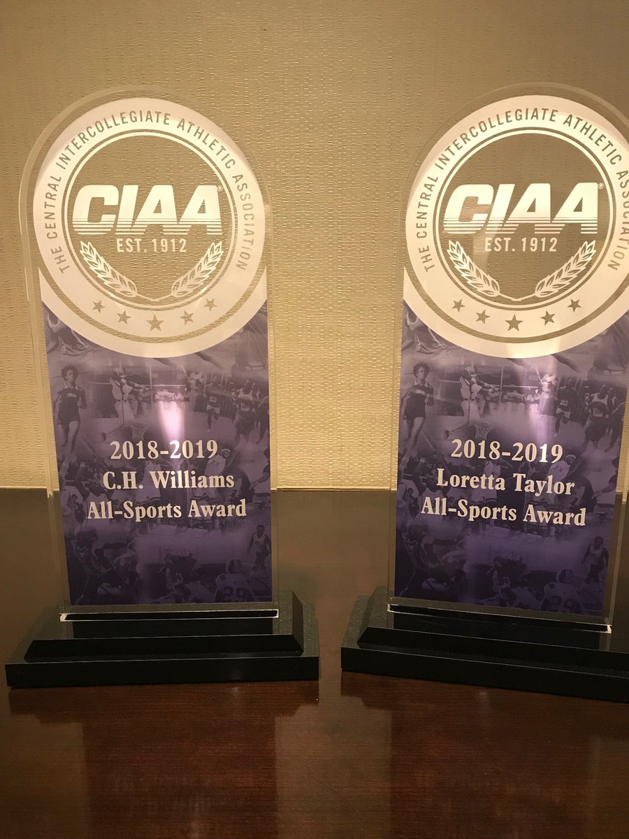AD_VSU's tweet photo. Congratulations Trojans on receiving the 2019 CIAA Loretta Taylor and C. H. Williams All Sports Award for the Best Male and Female Sports Programs based on Championship finish. ⁦@VSUsports⁩ ⁦@VSUTrojans⁩ ⁦@VsuSaac⁩ https://t.co/rsYV6J7N1S