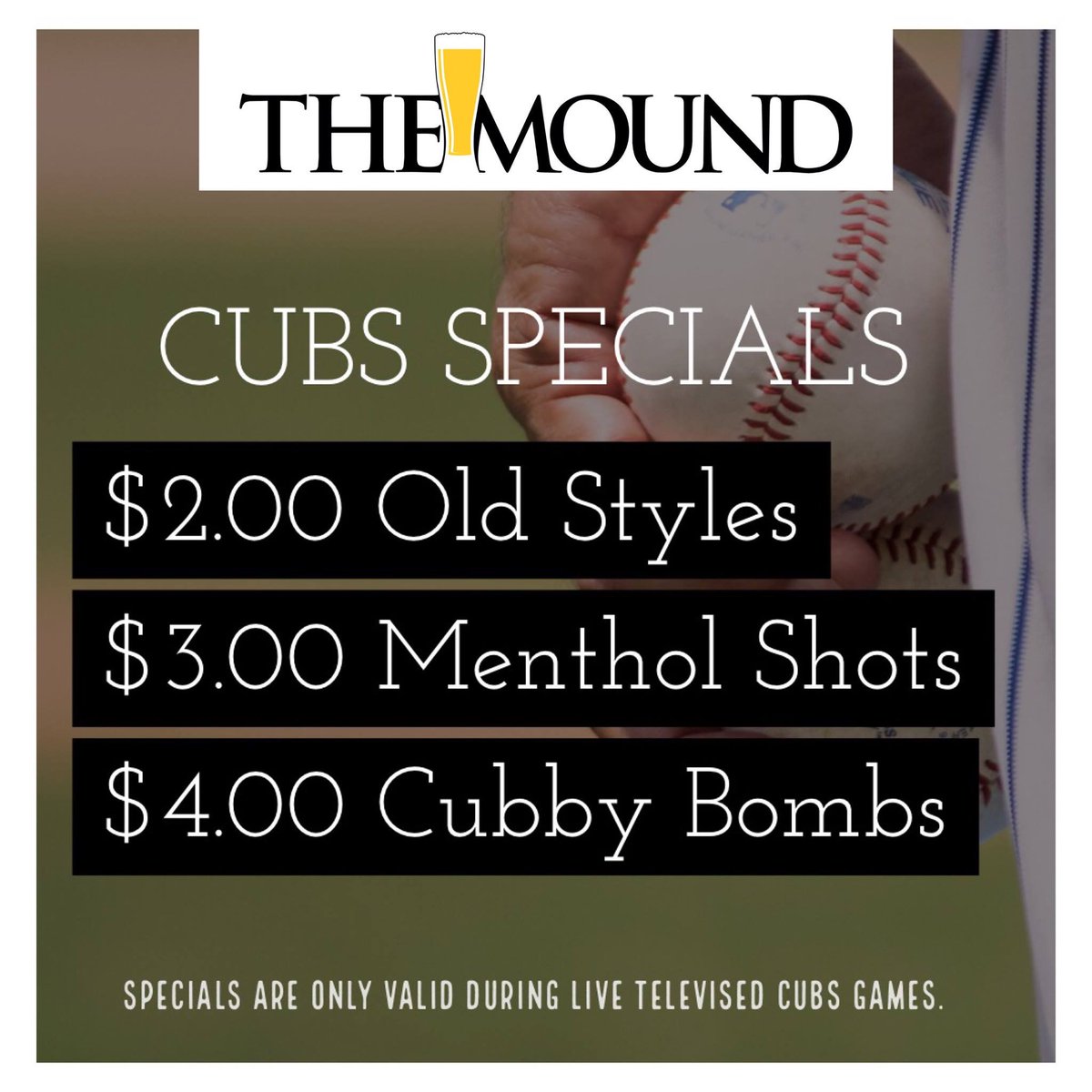 _TheMound's tweet image. Go Cubs go! #eastboundandmound