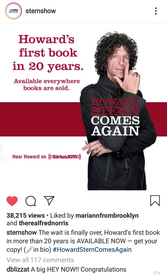 DBlizzat's tweet photo. A great day for every Howard Stern fan. HEY NOW &amp; Congratulations Howard!! #HowardStern #HowardSternComesAgain #HEYNOW #SiriusXM https://t.co/fzLUtLQyWU