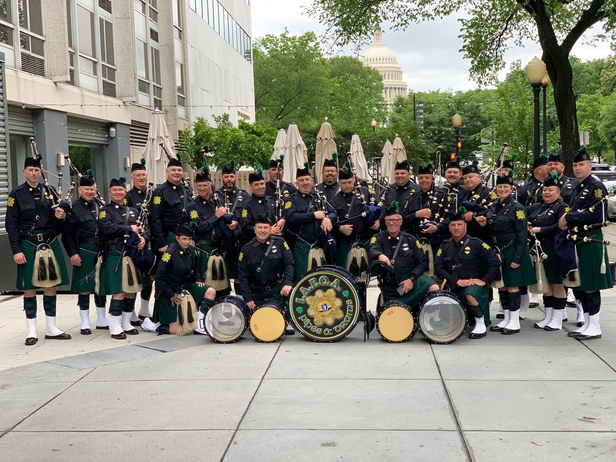 IAPOA Pipes & Drums tweet media