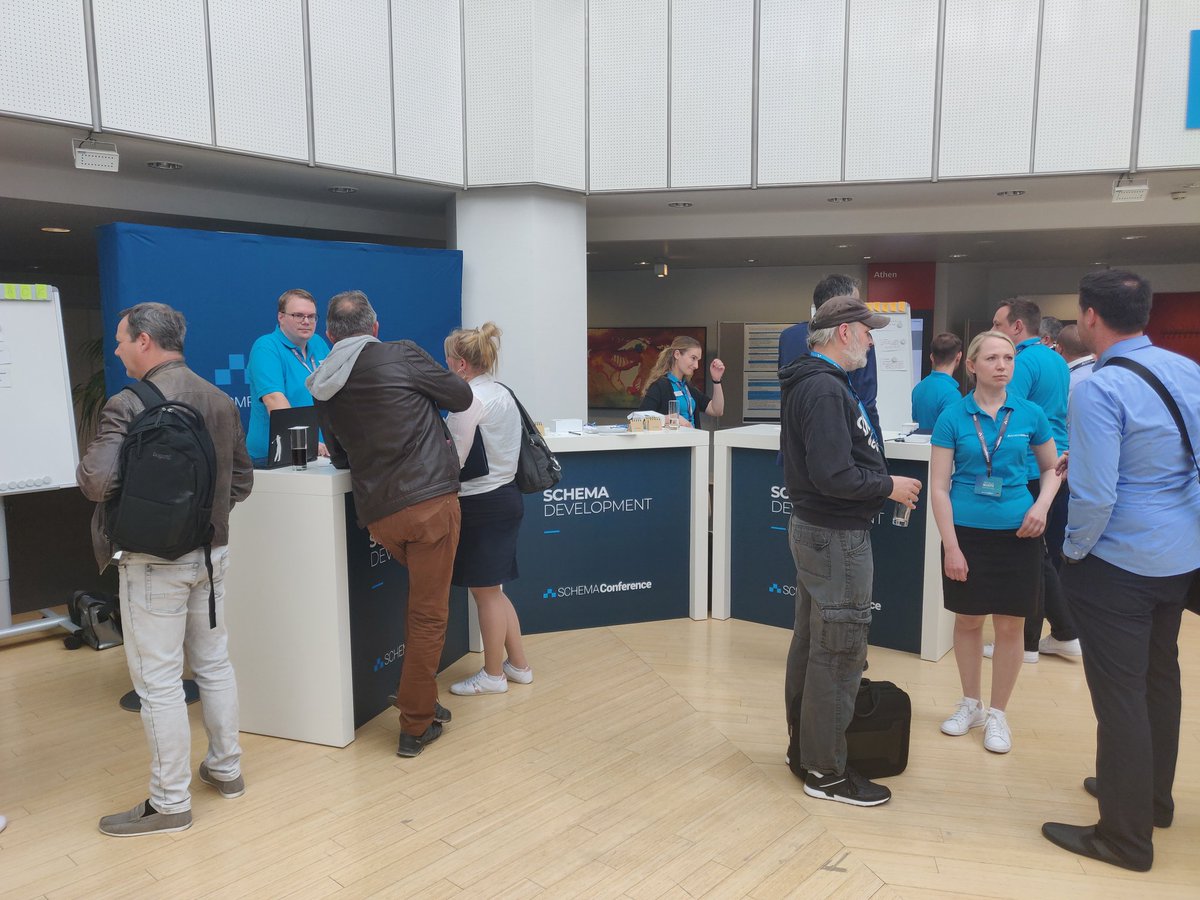 Wart ihr schon bei unseren Entwicklern? Wie l(i)eben euer Feedback #SCHEMAcon