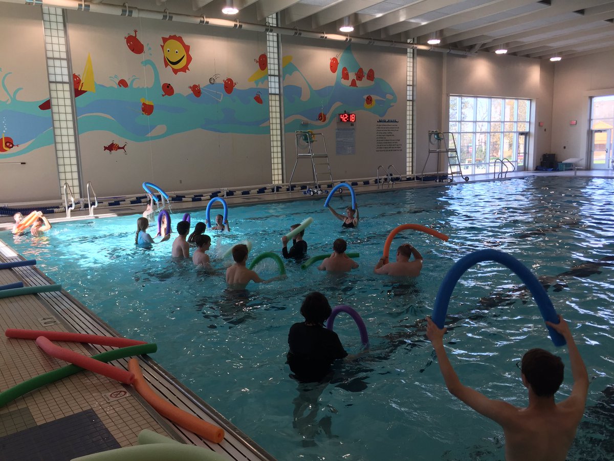 janke_mr's tweet photo. Fishing at Lake Herman State Park yesterday, swimming at the Madison Community Center today! Love the support our community gives to our schools! @KochCotton #celebratemms https://t.co/niwbwBrPa1