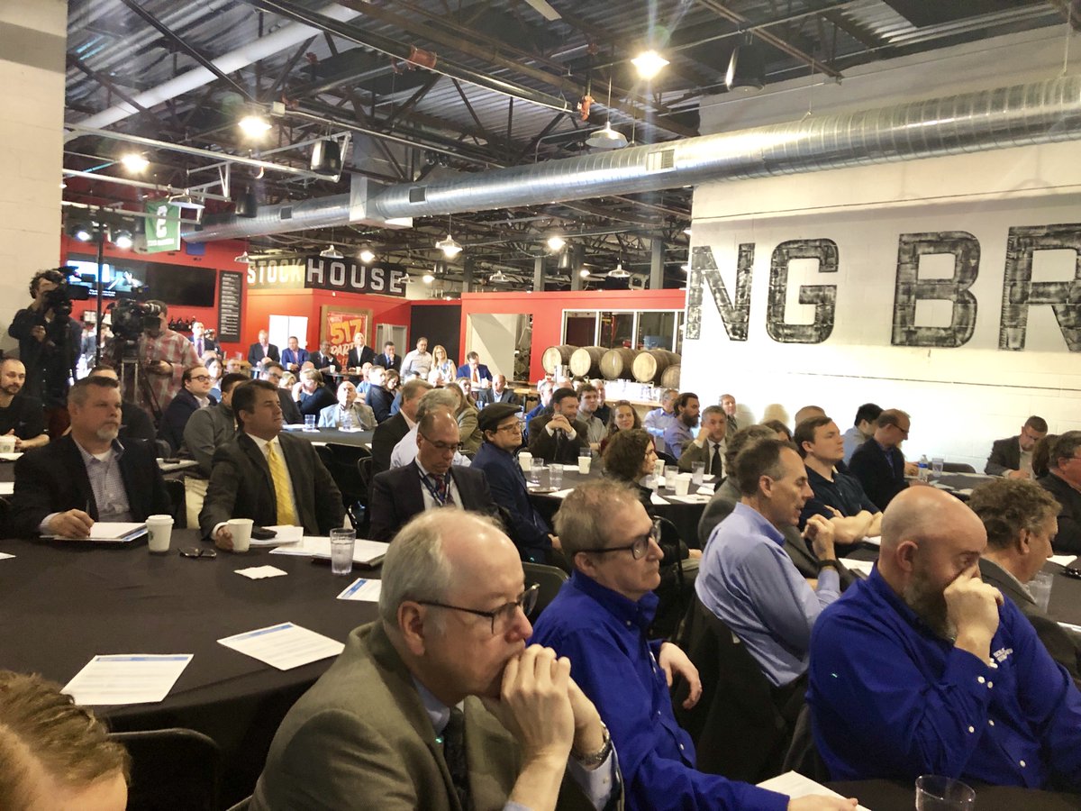 MMLeague's tweet photo. ‘#place is space plus memories’ ‘cities r laboratories for Innovation’ says #RodneySlater former US Sec of Transportation at @InfraWeek Midwestern Summit #BuildForTomorrow @DPGilmartin @SaveMICity @FixMIState @MMLFoundation https://t.co/aN2ylpykPf