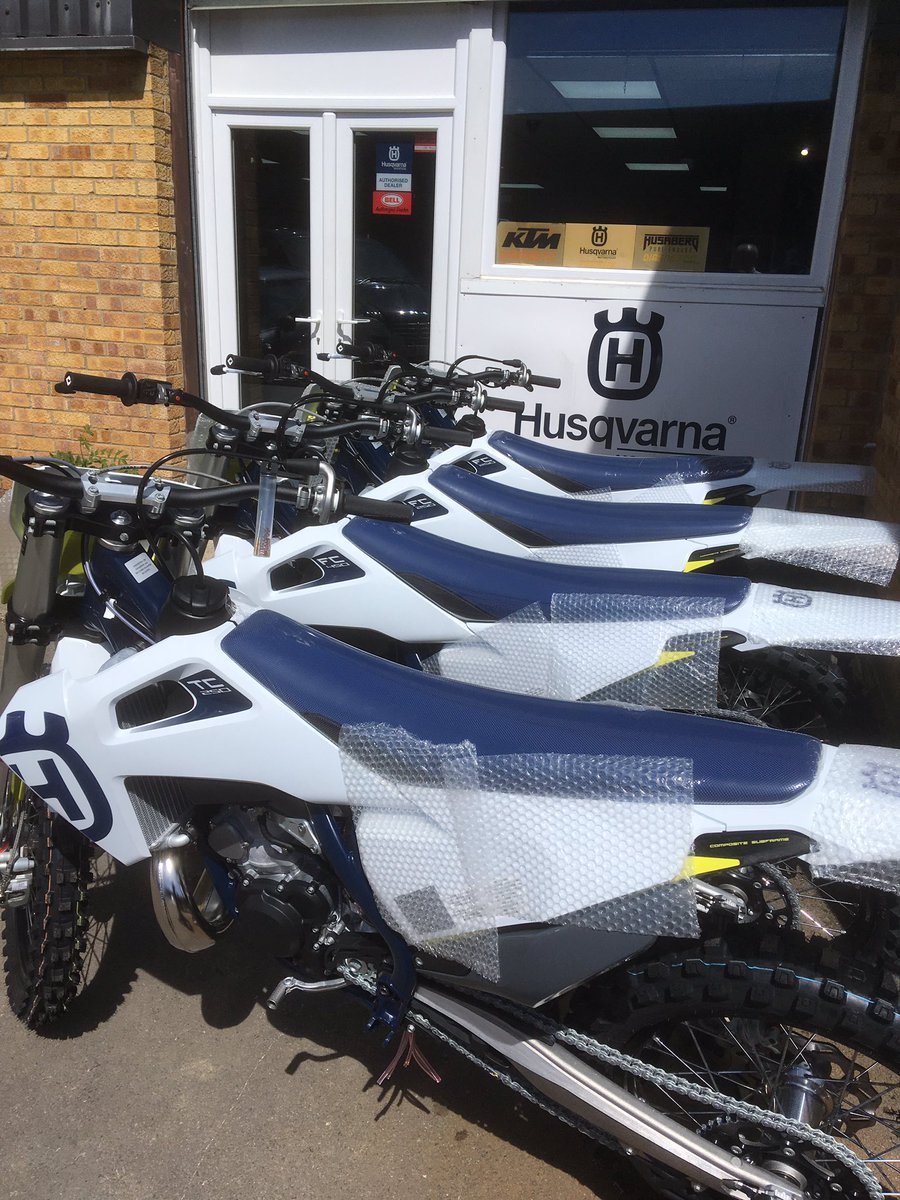First delivery of Husqvarna 2020 MX bikes arrived at Midwest Racing