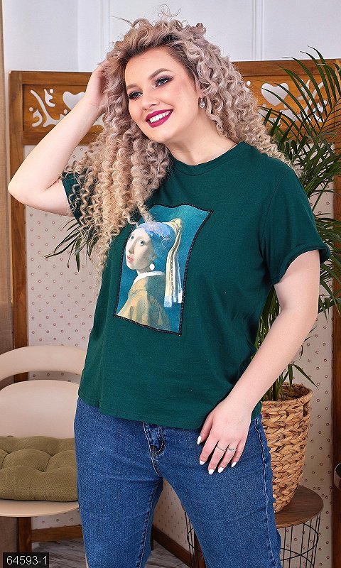 UaSpringtime's tweet image. Новый товар Модная футболка до 58 размера опубликован на Springtime - springtime.com.ua/shop/zhenskaya…