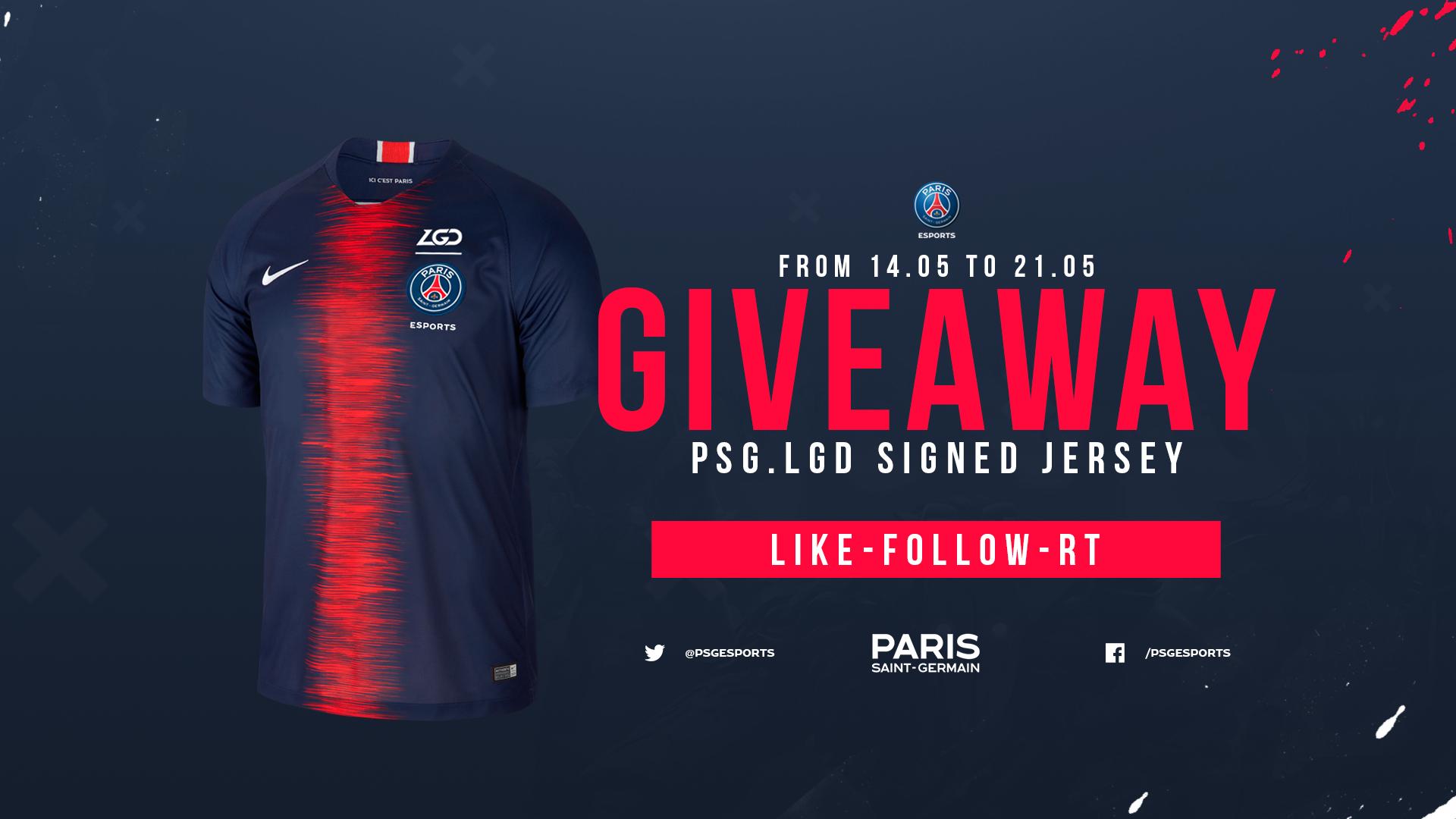 psg esports jersey