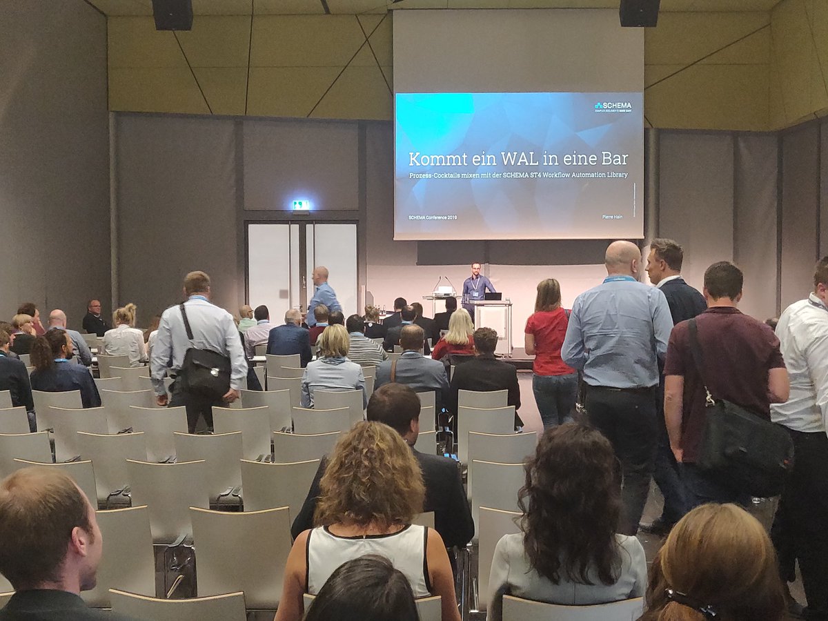 Warum kommt der WAL in die Bar? Jetzt herausfinden in Brüssel 2 #SCHEMAcon