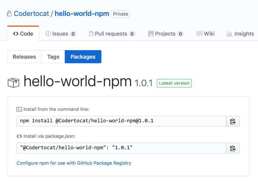 GabMarioPower's tweet photo. #github Package Registry. https://t.co/4dE0xqyYxO Very very interesting https://t.co/2TXGD1U4Ur