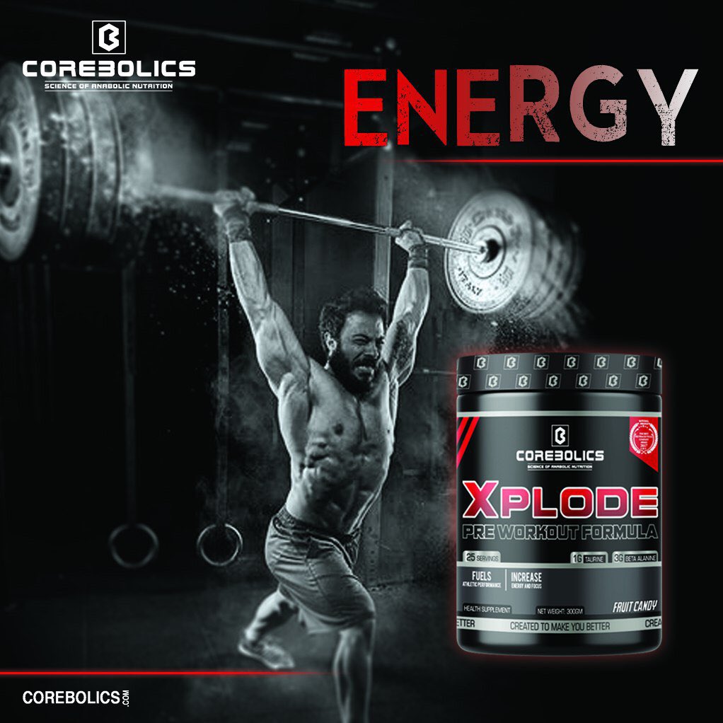 Corebolics (@corebolics) on Twitter photo ENERGY. XPLODE.
#createdtomakeyoubetter #teamcorebolics
#xplode #fit #gym #gymshark #weightlifting #strong #fitfam #lift #bodybuilding #gymlife #workout #physique #muscle #supplements #corebolics #fitnessaddict #coreworkout #musclepower #protein #proteinpowder <a href="/satyavratp/">Satyavrat Pachisia</a> ENERGY. XPLODE.
#createdtomakeyoubetter #teamcorebolics
#xplode #fit #gym #gymshark #weightlifting #strong #fitfam #lift #bodybuilding #gymlife #workout #physique #muscle #supplements #corebolics #fitnessaddict #coreworkout #musclepower #protein #proteinpowder <a href="/satyavratp/">Satyavrat Pachisia</a>