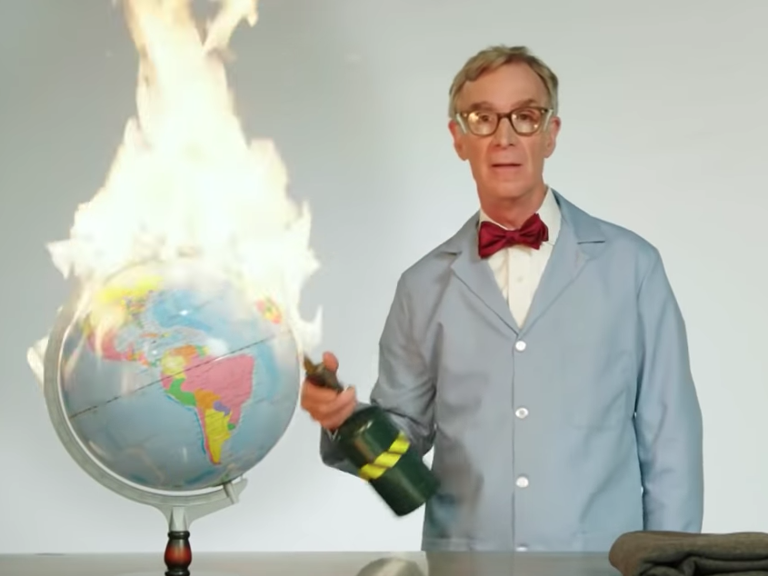 Bill Nye's message to leaders stalling on climate change. pic.twitter....