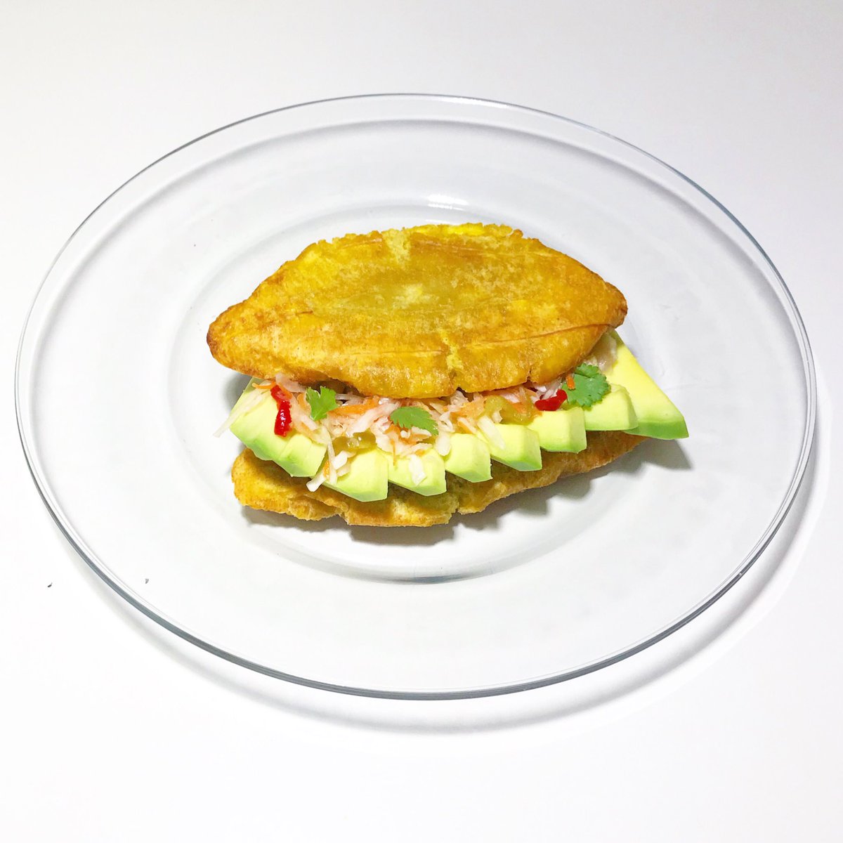 Plantain Burger #WakeUpWithMarley
