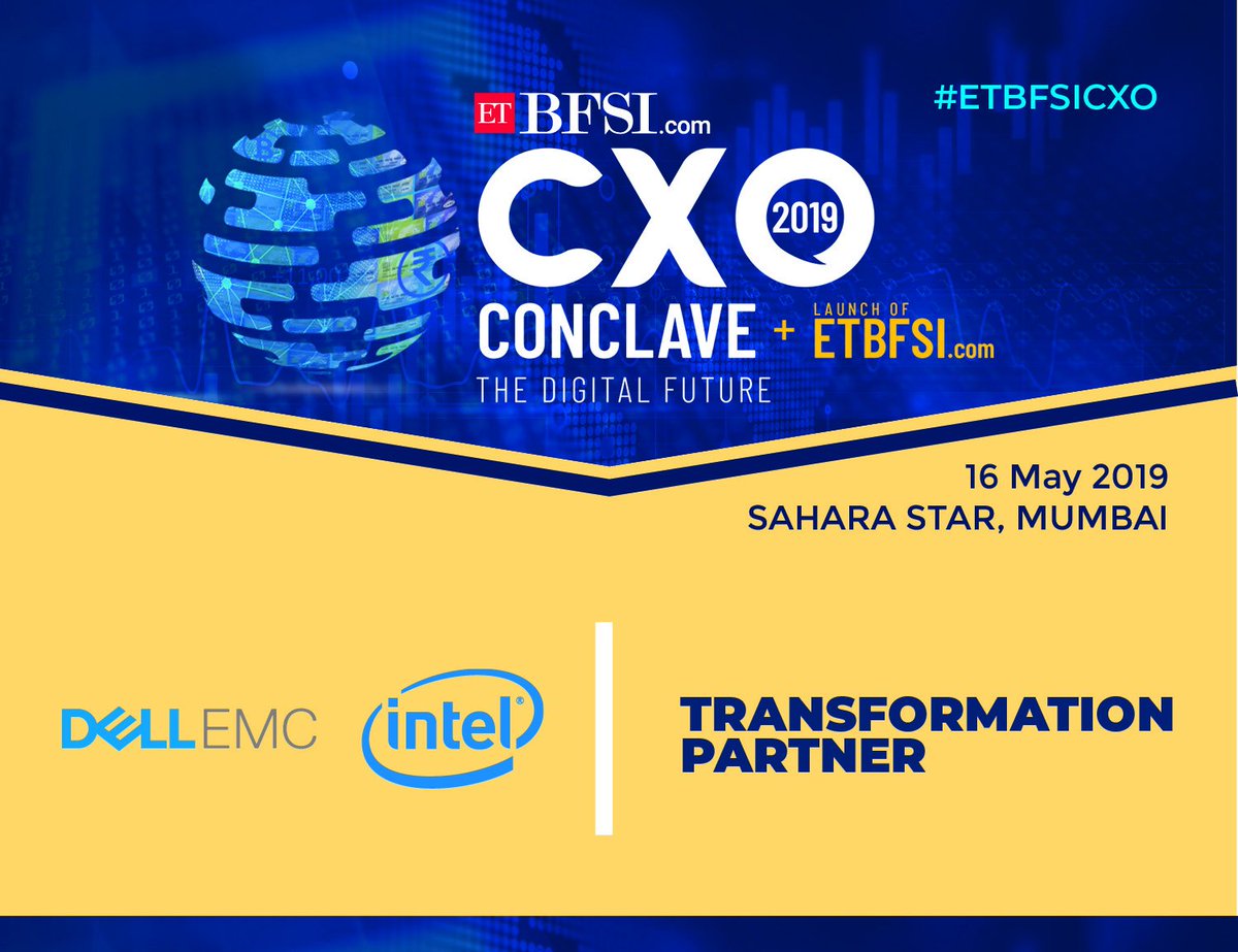 ETBFSI's tweet image. Meet our &apos;Transformation Partner&apos; for @ETBFSI  CXO Conclave 2019
@DellEMC| @intel .

To know more: bit.ly/2HhuYR8

#ETBFSICXO #TransformationPartner
@gaurav1119  @saumitrashukla6