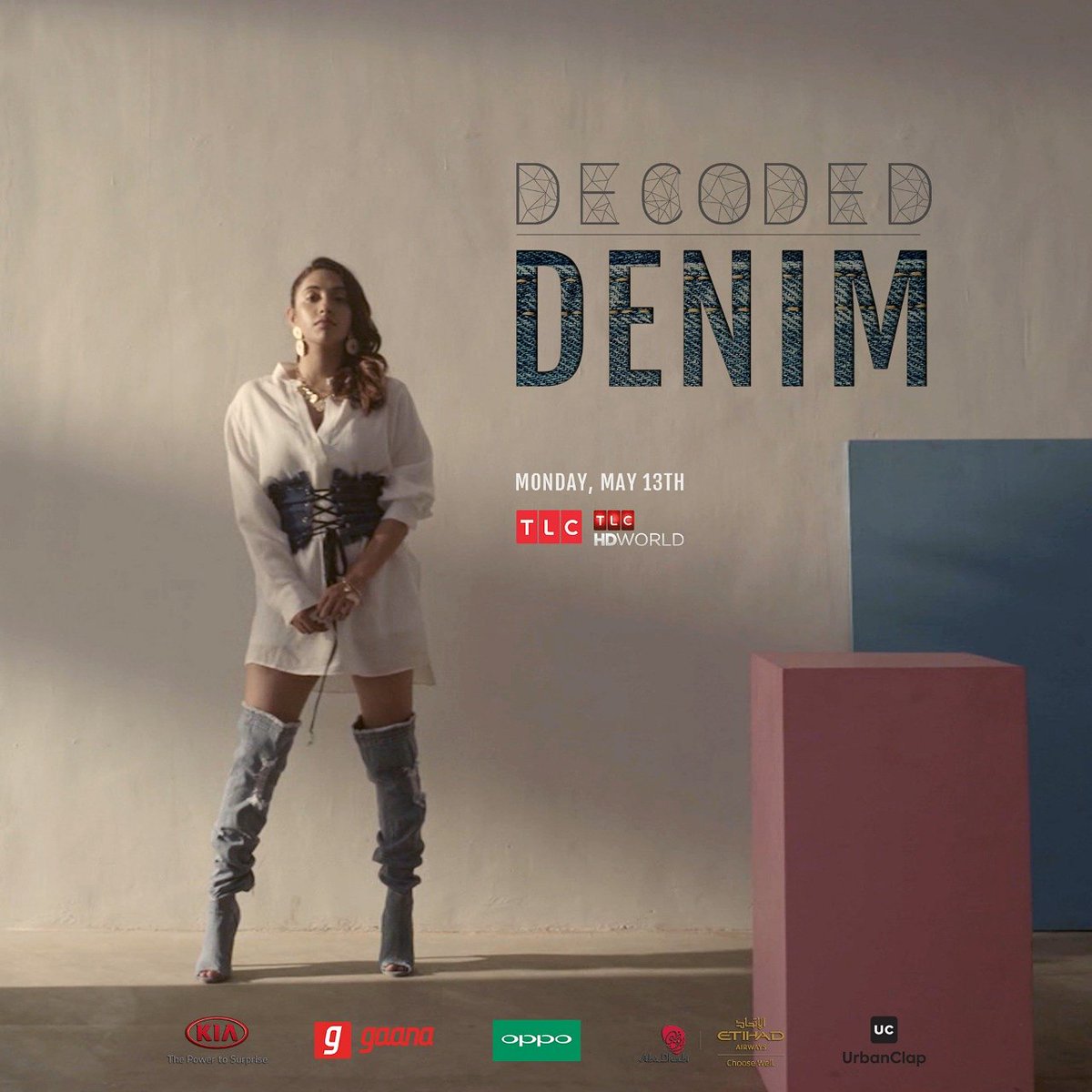 TLCINOfficial's tweet photo. Denim on Denim? Yes, please! This week, we’re taking on Denim fashion and telling you how to rock it. Catch Decoded, 13th May onward on TLC &amp; TLC HD World.
#Decoded #TLCfashionalert #latesttrends #decodingfashion https://t.co/sK3SCVo0f8