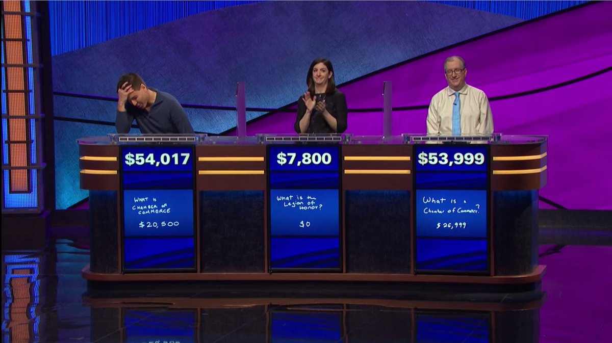 AdamLevin94's tweet photo. I'm not a huge @premierleague follower, but I just heard on a podcast that @LFC finished with the third-most points in a season in League history... and finished behind ManCity.

I'm here to say, I feel their pain. 

#Jeopardy https://t.co/td7uFIPKfe