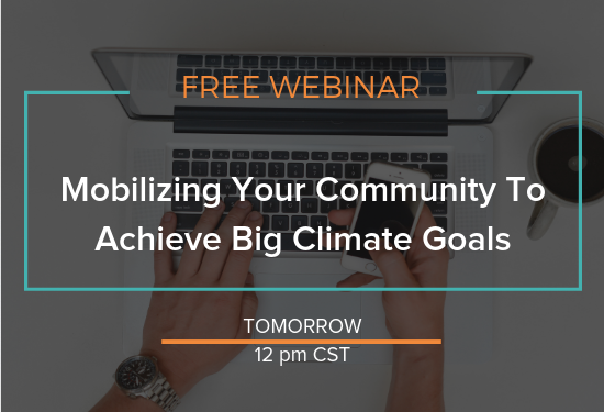 Wondering how you'll accomplish those ambitious clean energy goals? Join us Wednesday, May 15 at noon Central (that's tomorrow!) for some great tips. ow.ly/z3gA50u3OBE