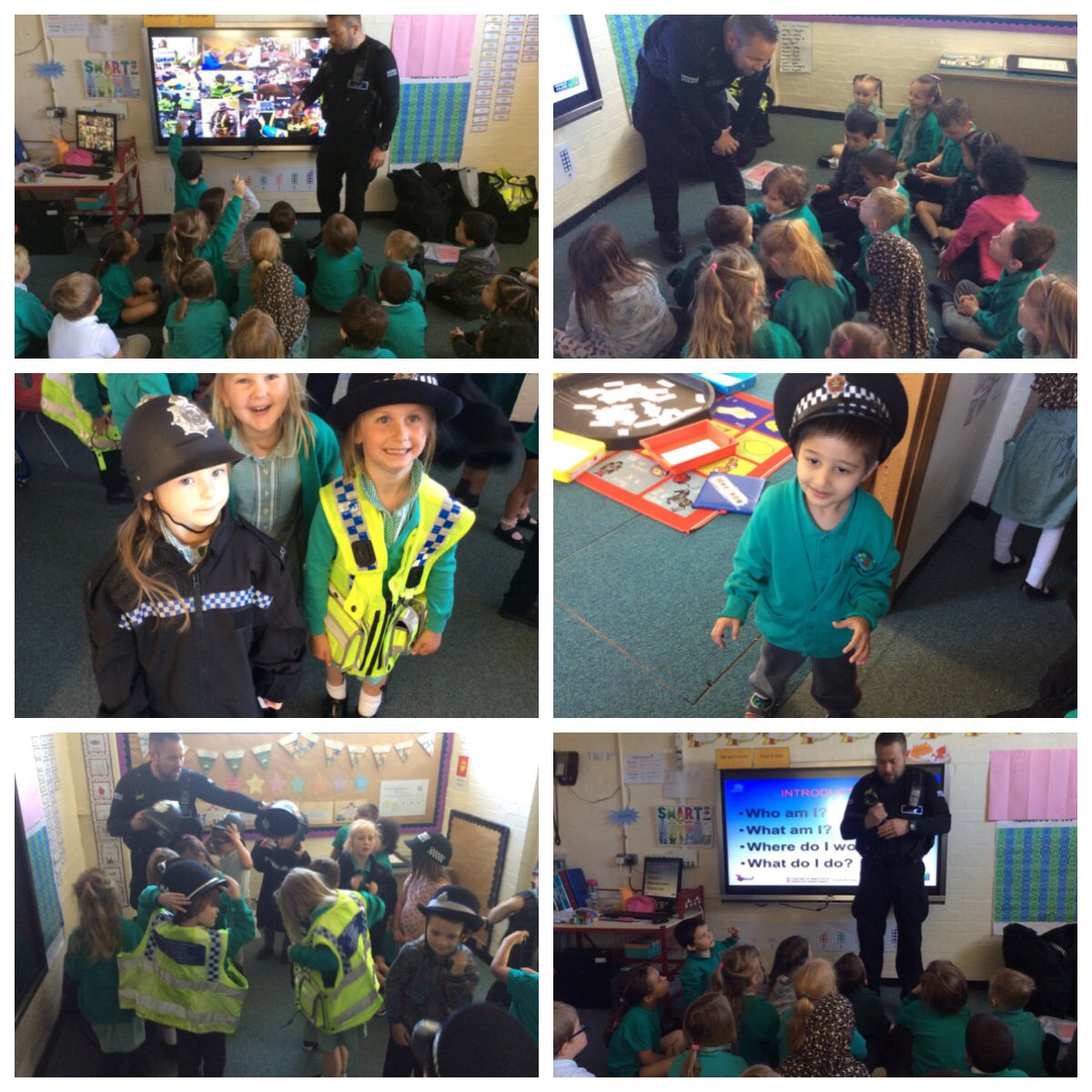 Springwood_Prm's tweet photo. We had a great time learning all about the police with PC Rees today #springpowis #springpse https://t.co/ThatLqHdkv