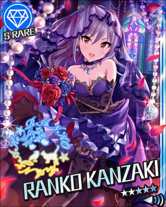 たま V Twitter 魔界の花嫁 神崎蘭子 蘭子は紹介するまでもなくすべてにおいてイラアド高いんだけど その中でも個人的に別格 あと蘭子の サイン好き 各アイドルで一番好きなカード絵を挙げていけ