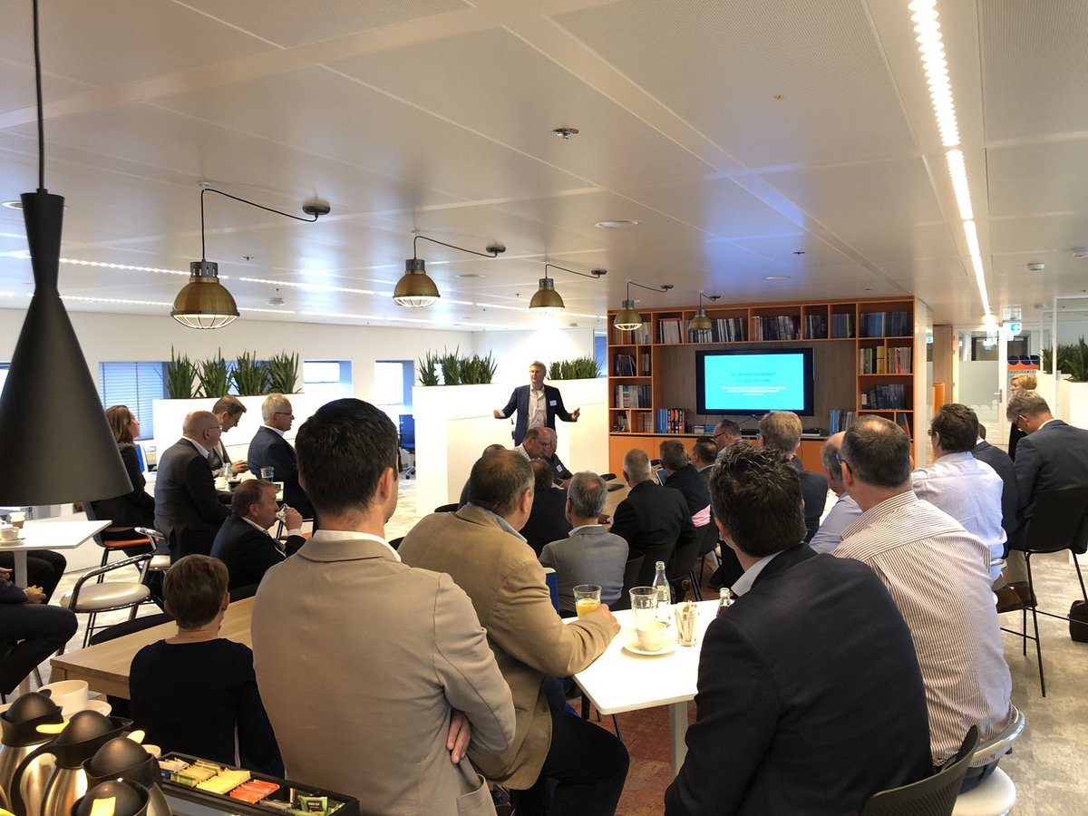 Vandaag zijn we in gesprek met partners over samen op we naar gezonde, veilige en duurzame gebouwen