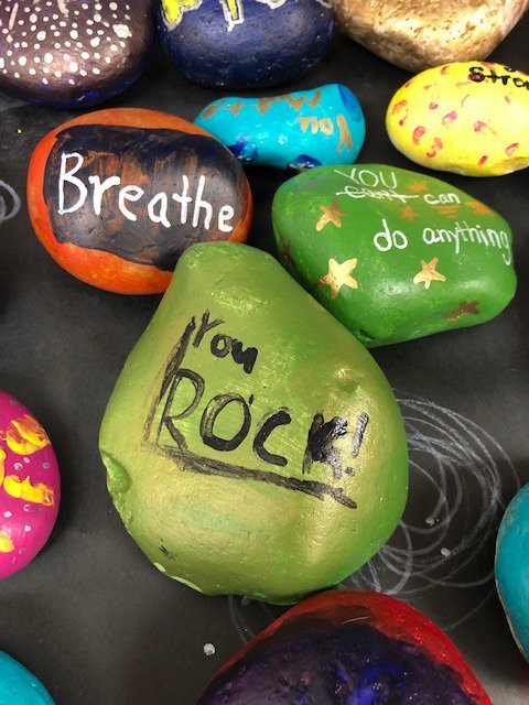 CreightonMiddle's tweet image. Last week, our 6th graders created “Kindness Rocks” to promote random acts of kindness! The students decorated rocks with inspiring and uplifting messages, which they have been sharing with unsuspecting recipients.