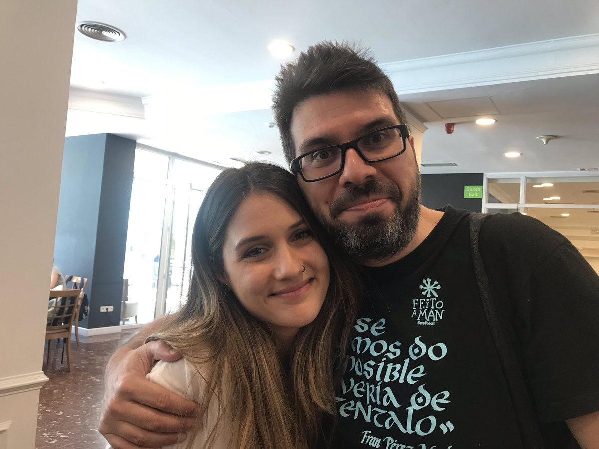 luipardo's tweet image. Canto ten que cantar e que contar @sabelaot2018 Un inmenso futuro por diante e un presente magnífico! Parabéns ao @CAFIgalicia e ao #ProxectoRush por traela para comprobar que todo o que viamos na tele era verdade. Agora, a ver como quito o Negro Caravel da cabeza...