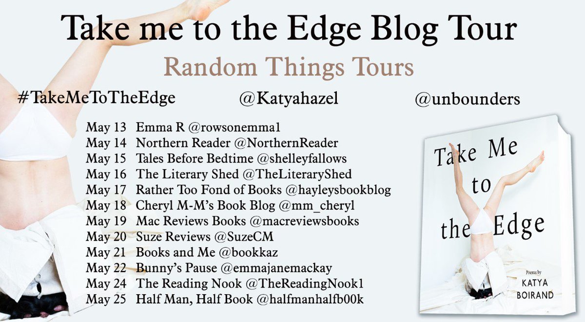annecater's tweet photo. "This book is colourful and effective, and essentially enjoyable, with an unusual idea at its centre"
@NorthernReader reviews #TakeMeToTheEdge by @Katyahazel today for the #RandomThingsTours Blog Tour with @unbounders
https://t.co/iFExtN4ScQ https://t.co/dkfzxFwBRz