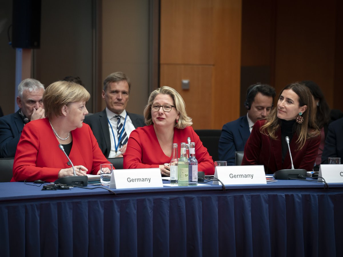 cleanenergywire's tweet photo. Is #CCS back on the table in Germany? Chancellor Merkel said storing #CO2 could be necessary to reach #netzero2050; env min @SvenjaSchulze68 says must talk about CCS for industry process #emissions and other unavoidable emissions
https://t.co/9a51qaPX1G #PCD10 #climatechange https://t.co/PfercWTjml