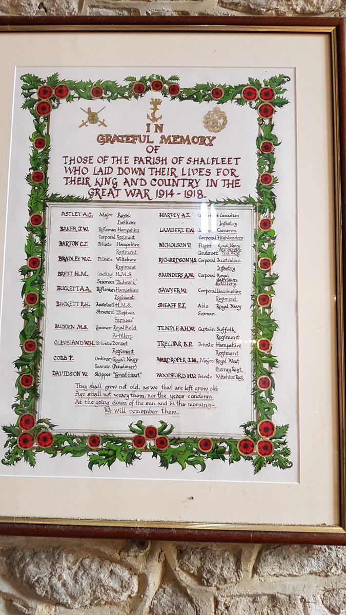 sharonmoriarty5's tweet image. @CWGC found #queensregiment in #IsleOfWight #shalfleet be nice to have him fully recognized