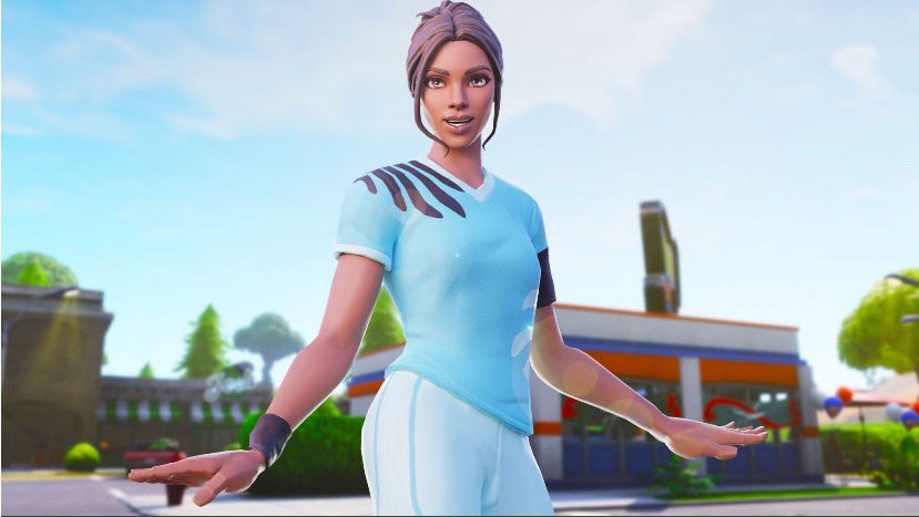 3d Thumbnail Fortnite Soccer Skin