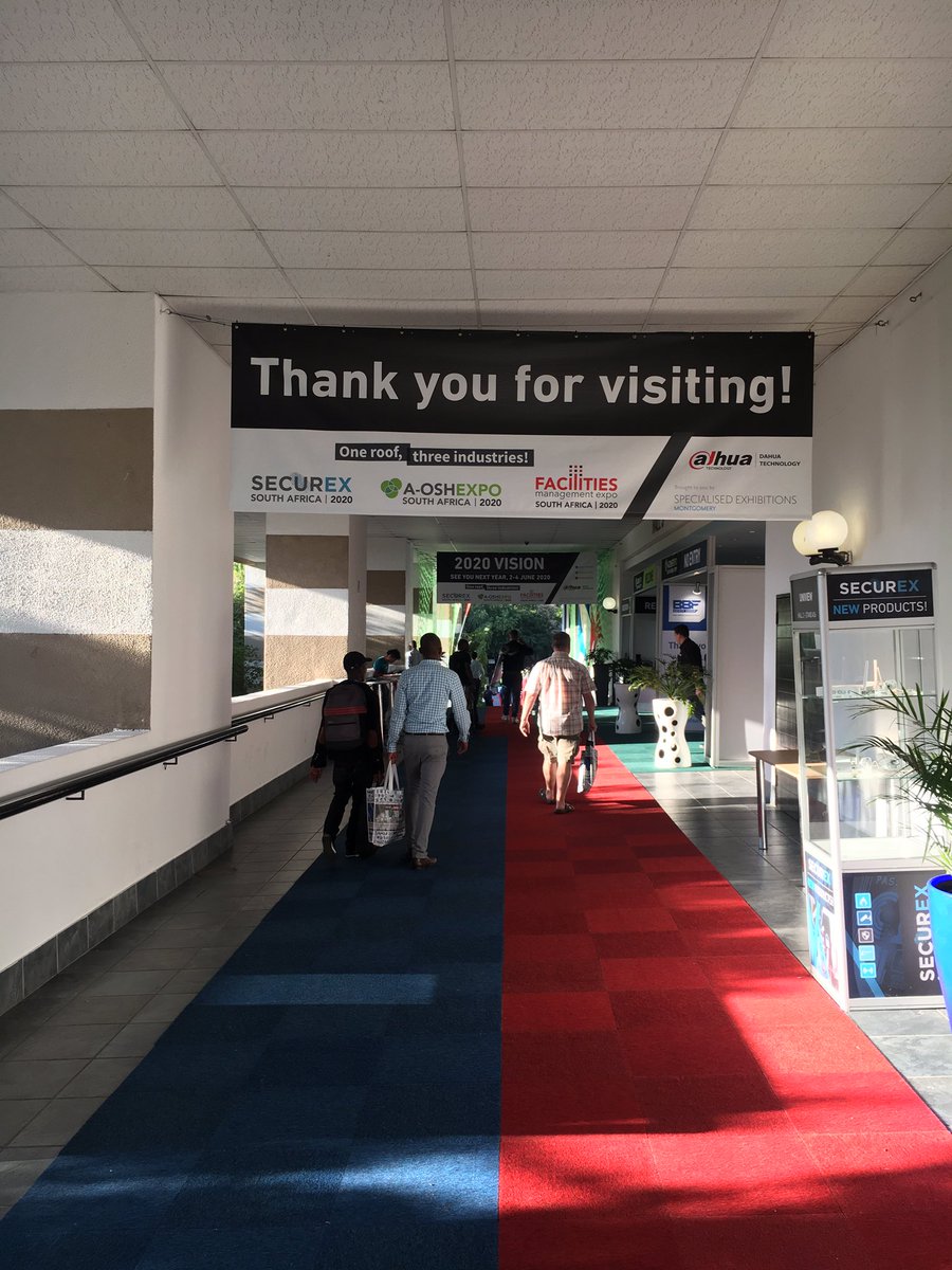 Wow! What a great first day @SecurexSA!

A BIG #thankyou to everyone who visited our stand today.

Join us tomorrow as we showcase more our our commercial solutions range and so much more! 

#SecurexSA2019 #TeamSecurex #SecurexExpo2019 #CenturionSecurex #AccessControl