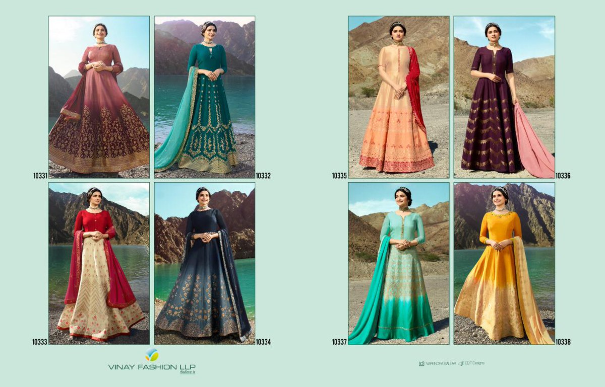 aistrocart's tweet photo. Kaseesh Handloom
#vinayfashion presents #silksuits with #diamondwork and #rangoli dupatta. These #stylishsuits are presented by #bollywooddiva and #hotmodel #prachidesai.
Buy Now from https://t.co/GnkrnfroFd
Or #whatsappnow on +91-9773-417-972

#heavysuits #anarkalisuits https://t.co/AUSpJdT7mU