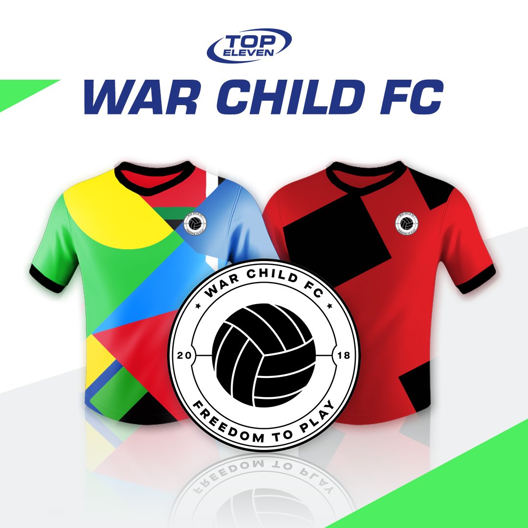 WarChild_Gaming's tweet image. A reminder that @topeleven / @Nordeus still have the  #WarChildFC kit in-game for purchase!

Proceeds go to supporting @WarChildUK's work.

Thanks for the continued support 👍